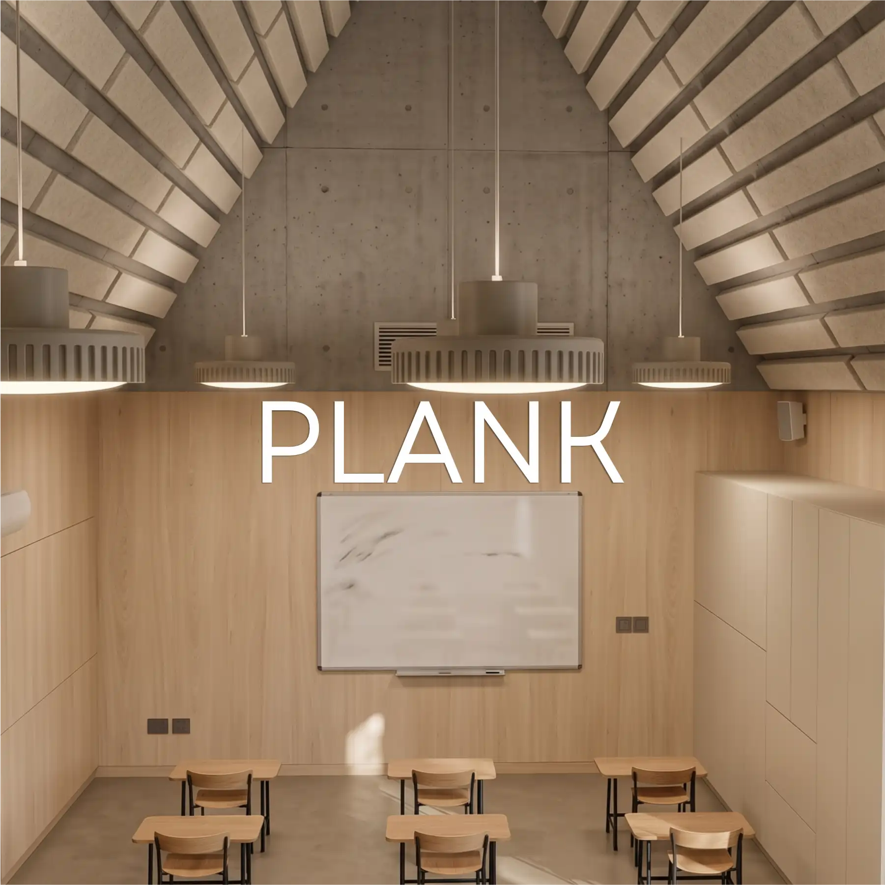 Sufit akustyczny PLANK